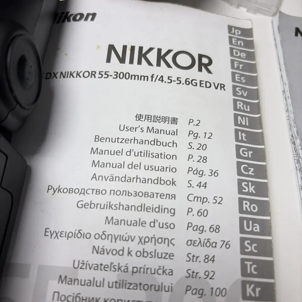 Nikon D5300 24.2 MP Digital SLR Camera - Black 3 Lens (18-55mm, 55-300mm,10-20mm